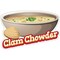 Signmission Clam Chowder Decal Concession Stand Food Truck Sticker, 16" x 8", D-DC-16 Clam Chowder19 D-DC-16 Clam Chowder19 - alternate 1